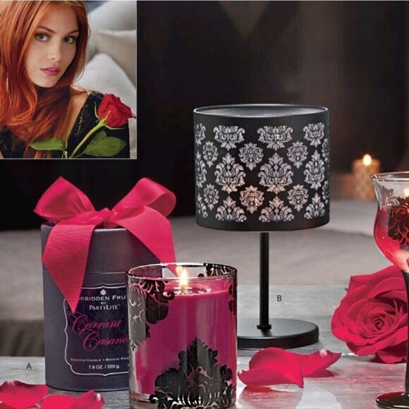 🩵NIB Partylite Black Boudoir Tealight/Votive Candle Lamp - Picture 2 of 16
